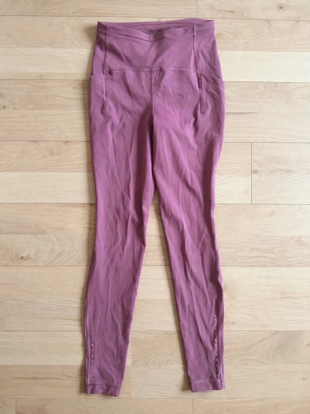 Lululemon Mauve Pocket Leggings Size 4